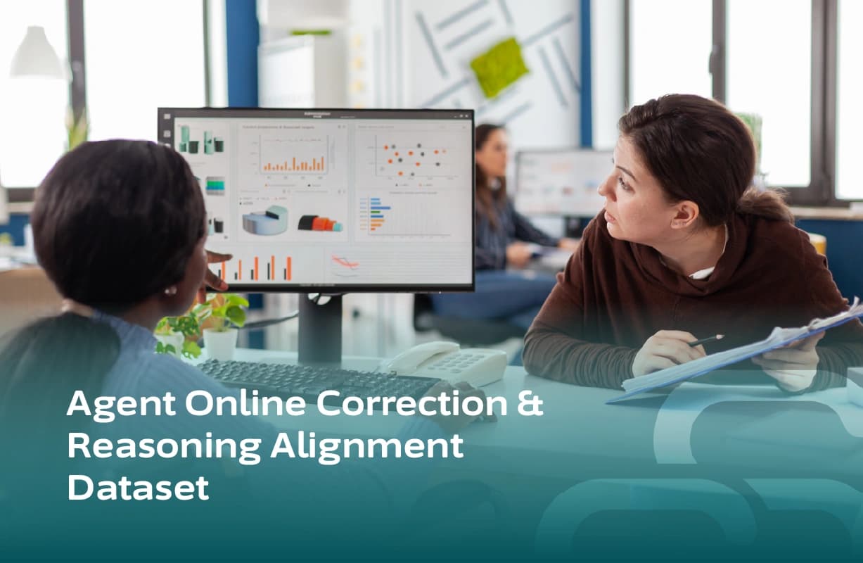 Agent online correction and reasoning alignment dataset